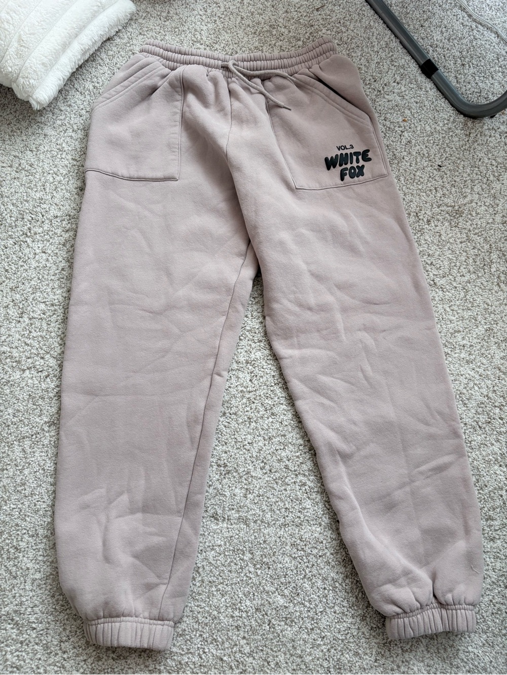 White Fox Sweatpants